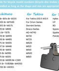 Dope Disc Brake Pads With Installation Tool For TRP Tektro Shimano, Semi Metallic Copper Fiber Pads. List of compatible bike models.