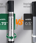 Extra Large Permanent Markers With Smooth As Butter Chisel Tips And Legit Fast Dry Waterproof Ink In Black Red Blue And Green For Crushing Through Cardboard Or Cranking Out Bold Labels With Zero Fade In This 12 Pack Bundle compared to regular version.
