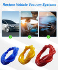 Ford F-150 8mm Vacuum Line Kit 5 Piece Replacement Hoses For 1992 To 1996 305w 351w 5.0 5.8 Engines Restore Brake Booster
