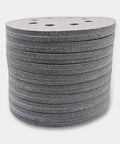 100 Piece Assortment Of 5 Inch Sanding Discs With 6 And 8 Hole Hook And Loop Design Fits Random Orbital Sanders For Heavy Duty Woodworking Projects Featuring Durable Corundum Paper That Resists Clogging And Delivers Slick Smooth Finishes Across All Grit, stacked sanding discs