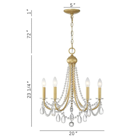 Farmhouse Crystal Chandelier For Living Room And Dining Area, Rustic Industrial Pendant Light With Five Candle Style Arms, Vintage Bead Crystals, Adjustable Chain, Black Metal Ceiling Fixture, Elegant Yet Modern Go To Vibe