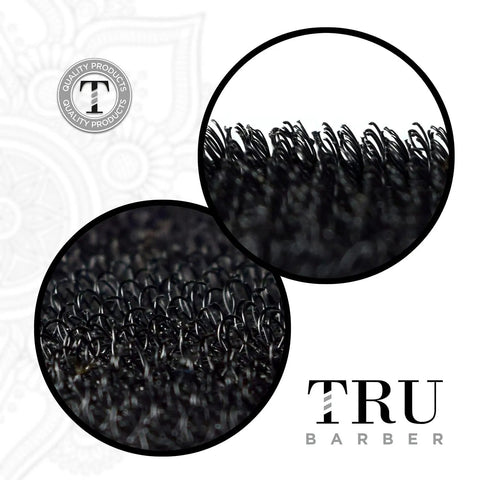 Close-up texture view of Hair Grippers Three Color Bundle Set Six Pieces For Men And Women Salon And Barber Styling No Slip Holders