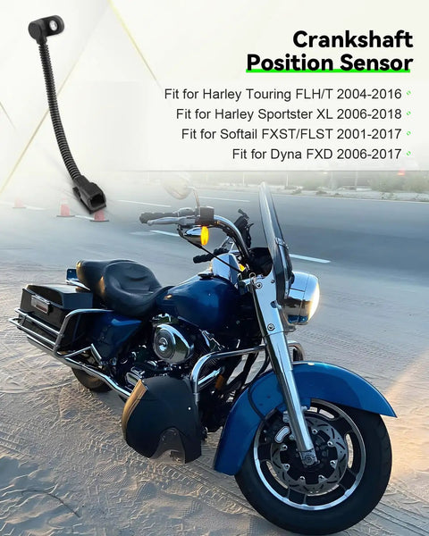 Crankshaft Position Sensor Replacement 32707-01C For Touring FLH/T, Sportster XL, And Softail FXST/FLST Bikes 2001-2018 on Harley touring bike