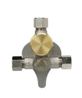 Lead Free Mixing Valve With Integral Filter For Sensor Faucets AquaSense Compatible P6900 MV XL Pro Grade Brass Body front view