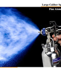 33 Oz Siphon Feed Spray Gun With 2.5mm Nozzle For Oil Based And Latex Paints spraying mist with adjustable settings