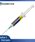 Lead-Free No Clean Soldering Flux Paste 4 Pack For Electronics Soldering Rosin Flux For Circuit Boards And Copper Wire in syringe form