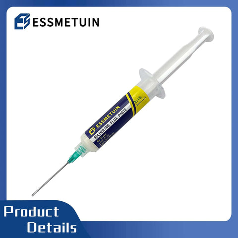 Lead-Free No Clean Soldering Flux Paste 4 Pack For Electronics Soldering Rosin Flux For Circuit Boards And Copper Wire in syringe form