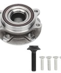 Direct Fit Front Or Rear Wheel Hub Bearing Assembly For Audi A4 A5 A6 Q5 S4 S5 2008-2015 with bolts and hardware visible