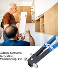 Portable Manual Rivet Gun Kit Made From Heavy Duty Stainless Steel And Durable Aluminum Alloy For Woodworking Home Projects And Diy Repairs That Are Super Easy To Grip And Use Effectively Today. manual rivet gun kit for cabinet repair and woodworking