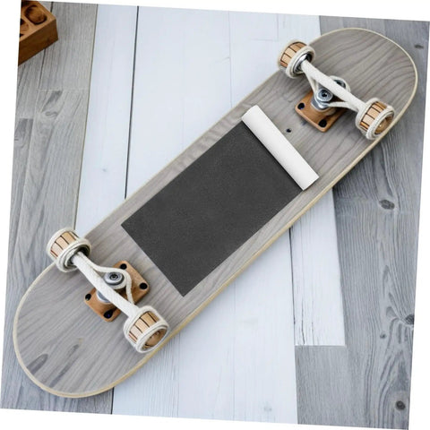 Non Slip Grip Tape For Skateboard Decks And Electric Scooters Heavy Duty PVC Material With Strong Hold Replacement Sandpaper Grip Tape For Beginners And Pros Weatherproof And Wide Compatibility Built Tough As Nails on light wood skateboard deck