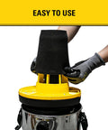 Installing Foam Filter For 1 To 5 Gallon Wet Dry Vacuum High Efficiency Replacement Part Compatible With Models SL18123P SL18128