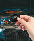 Tire Changer Cylinder Seal Kit 2 Pack With Dust Seal Durable Plastic Replacement Parts black seal shown in hand
