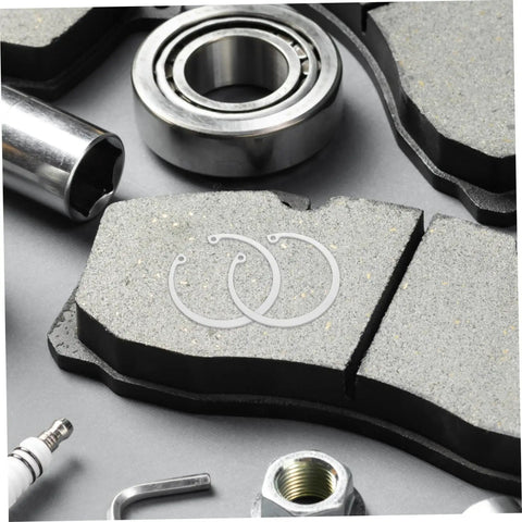 5 Piece Stainless Steel Snap Rings Kit Internal External Circlips Retaining Rings Assortment For DIY And Professional Use
