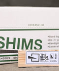 Top Shelf Eight Inch Kiln Dried Pine Shims 420 Count Contractor Bulk Pack box with shims for leveling doors and windows.