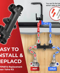 OEM Replacement Hot Water Recirculation Pump Kit For 500800 500805 Instant Hot Water Solution installation diagram