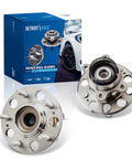 Rear Wheel Bearing And Hub Assembly Two Piece Set For 2007 2012 Hyundai Elantra 2.0L With ABS Tone Ring 5 Bolt Lug Pattern