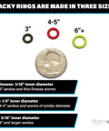 Bait Saver O Ring Set For Senkos And Worms That Prevents Tearing On Wacky Rig And Neko Rig 100 Count Black Fits 4 To 5 Inch Soft Plastics For Dock Snags And Cover Fishing size chart