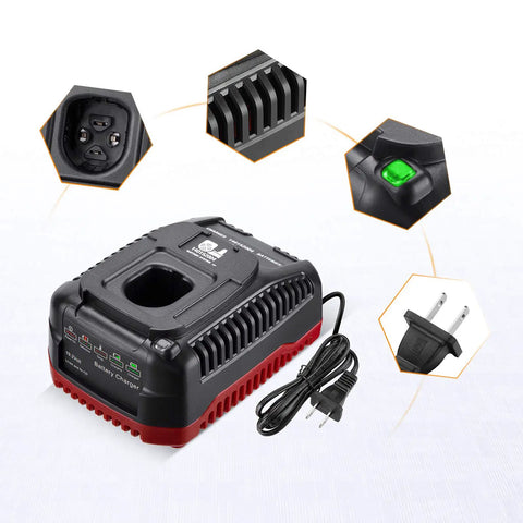 Charger Replacement For 19.2V C3 Lithium NiCd Batteries 140152004 1425301 1323903 130279005 11375 11376 315 PP2011