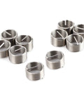 Pro Grade 10 Piece Thread Repair Insert Kit Self Tapping Inserts Set For Metric And Imperial Threads And Holes, M16 x 1.5 x 1D steel wire inserts
