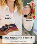 Teacher using Wireless Voice Amplifier For Teachers with Magnetic Lavalier Microphone Bluetooth Portable Rechargeable Speaker