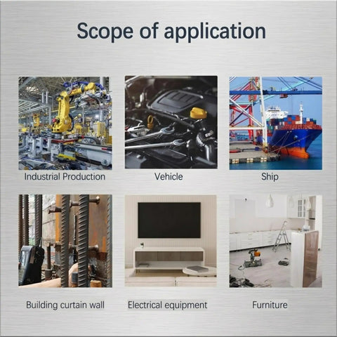 Scope of application for Premium 1/4-20 Lock Nuts And Flat Washers Set With 100 Pack in various industries including vehicle and industrial production.