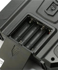 Battery compartment of FPV Racing Drone Radio Transmitter Built For 2.4G AFHDS 2A 10CH Ready For Fast FPV Flights