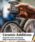 Applying No Nonsense Dry Bike Chain Lube For MTB With Ceramic Coating And PTFE to bike chain for dry dusty weather