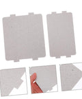 Microwave Oven Mica Sheets 10 Pieces Heat Resistant Mica Flakes Replacement Kit Universal Fit Insulation Plates For All Brands