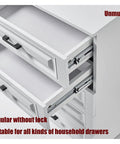 Heavy Duty Drawer Slides With Lock Full Extension Ball Bearing Runners Side Mount Rails 500mm Length Built To Last 120 Kg Capacity Cold Rolled Steel 2mm Thick Industrial Drawer Guide Kit 1 Pair, side-mounted drawer open