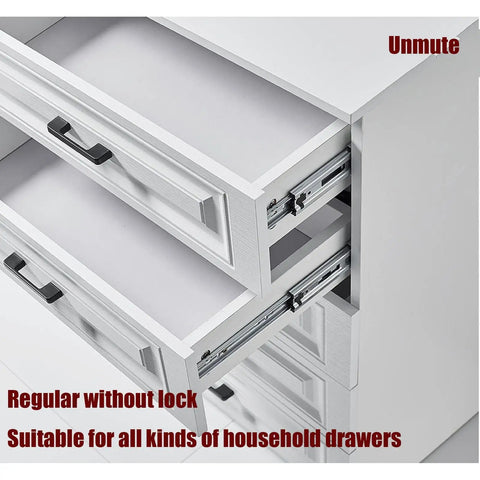 Heavy Duty Drawer Slides With Lock Full Extension Ball Bearing Runners Side Mount Rails 500mm Length Built To Last 120 Kg Capacity Cold Rolled Steel 2mm Thick Industrial Drawer Guide Kit 1 Pair, side-mounted drawer open