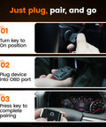 Steps to use Replacement Key Fob With OBD Remote Start and DIY Keyless Entry for 2015 to 2021 Silverado 1500 Colorado Canyon Sierra