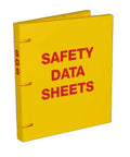 Safety Data Sheets Binder With 1 Inch Ring Capacity And 3 Poly Rings Durable Polypropylene SDS Binder For Easy Access And Archival Safety