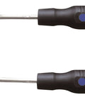 Front view: two Astro hose removal hooks, 2-piece metal set with black handles.