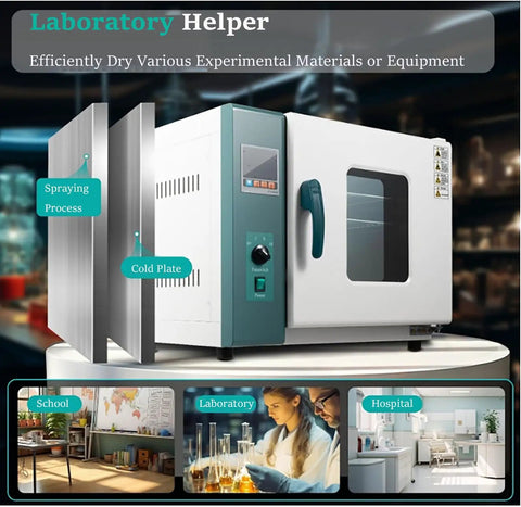 Powerhouse Industrial Drying Oven Featuring Digital Forced Air Convection And Precision Heat Management For Wax Melting And Kitchen Dehydrating Reliable Workhorse Built Like A Tank, designed for laboratory drying.