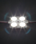4 LED Sign Modules With 160 Degree White Light 6500K 2.0W Waterproof Backlight For Letters Signs Cuttable 12V DC