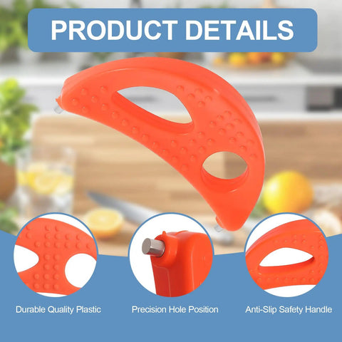 Must Have Replacement Tool Kit For Jack Lalanne Power Juicer CL003AP E1188 E1189 MT1000 Easy Install Juicer Parts showing red crescent tool