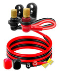 Rugged Jump Post Kit With Cable And Mounting Bracket For UTVs And ATVs Heavy Duty Remote Battery Charging Post Kit For Trucks Trailers Boats