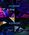 Lit Car Fiber Optic Lighting Kit Six Watt RGBW With Two Hundred Ninety Five Fibers, enhancing car interior ambiance.