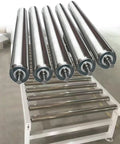 Stainless Steel Conveyor Roller Replacement Part For Woodworking And Industrial Dock Lines, Quiet Operation, Low Vibration, Heavy Duty, Rugged And Abrasion Resistant, Durable Dock Conveyor Wheel For Smooth Goods Transit, 38 mm rollers