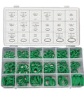 270 Piece Car AC Seal Gasket O Ring Kit With 18 Sizes Nitrile Rubber For Oil Gas Water High Temperature Durable O Rings