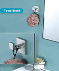 Gold Five Piece Bathroom Hardware Set Wall Mounted 23.6 Inch Towel Bar Brushed Gold Finish 304 Stainless Steel robe hook detail
