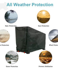 All Weather Indoor Outdoor Exercise Bike Cover For Cannondale Smart Trainer Ecosystem Setup 2022 to 2025 showing protection against weather elements