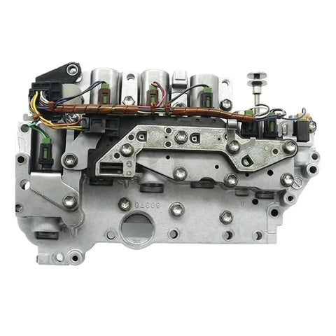 Premium Auto Transmission Valve Body Kit For Toyota Camry Avalon Highlander RAV4 And Lexus ES350 RX350 200 U660 U660E side view with solenoids.