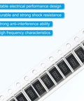 2512 Surface Mount Chip Resistor Kit Twenty Piece 100 Ohm One Percent Tolerance One Watt Ceramic Resistors with packaging