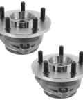 Front Wheel Bearing And Hub Assembly Set For Jeep Cherokee Grand Cherokee And Wrangler - Dual Front Left And Right Hubs