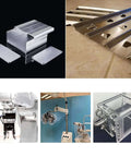6061 T651 Aluminum Sheet Metal 6 By 12 By 1/16 Inch Flat Plate With Protective Film for crafting and industry projects, DIY applications