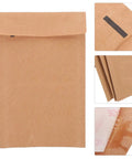 Kraft Paper Envelopes With Honeycomb Padding And Double Layer Design, large padded mailers for safe shipping, close-up details, 50 pack