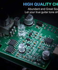 Close-up of internal circuit board for Beefy Crunch Distortion Guitar Effects Pedal Mini Single Type DC 9V True Bypass With Noise Reduction