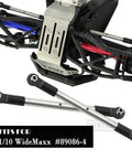 Stainless Steel Adjustable Turnbuckles Camber Links Upgrade For One Tenth Scale WideMaxx RC Car Ready To Roll With Included Screws