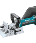 18V LXT Cordless Plate Joiner with rack and pinion fence, aluminum pivot fence, three stops, six depth settings for biscuits